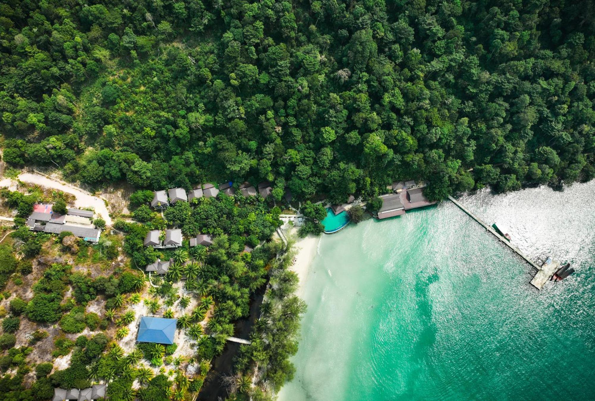 Koh Rong Hill Beach Resort Derm Tkov Village Exterior photo